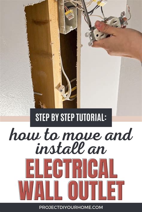 how to move electrical outlet box